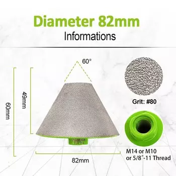 Алмазные фаски FACHLICH 20-82 мм