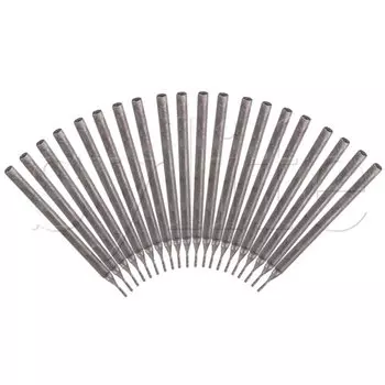 0,6 мм Алмазное покрытие Отверстие пила Инструмент для лапдира сверло иглы Твердые биты 20 шт.