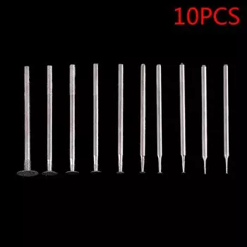 Алмазные насадки для гравировки TPXCKz, 10 шт., 2,35 мм