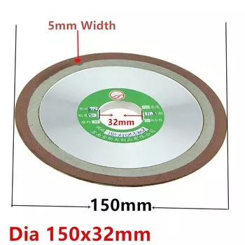 Алмазные шлифовальные диски Jrealmer, 100/150 мм, зернистость 150/180/240/400, Гипотенуза для карбидных фрез, для электроинструмента