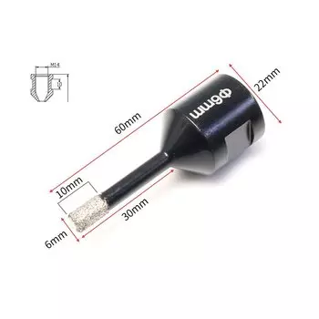 Алмазные сверла Binoax GlassDrill 6-16 мм M14 для сухого сверления