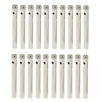 20 шт. 2-10 мм алмазные корончатые сверла с наконечником, кольцевая пила с покрытием, каменные инструменты, сверлильный резак для стекла, камня, мрамора, гранита, плитки