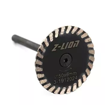 Алмазный мини-турбо пильный диск Z-LION 30/40/50 мм