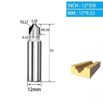 Алмазный резак Vsharp для фрезерования