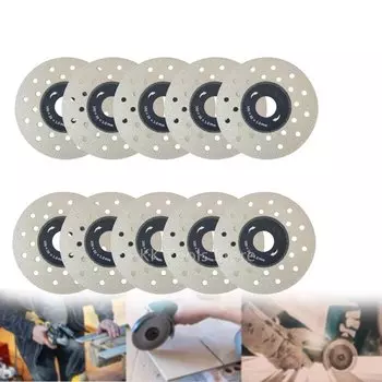 Алмазный режущий диск для каменных керамических каменных плит, сланцевых плиток, 4 дюйма, 100 мм, режущий шлифовальный круг, диски для угловой шлифовальной машины
