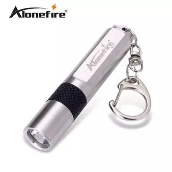 ALONEFIRE S107 серебряный фонарик