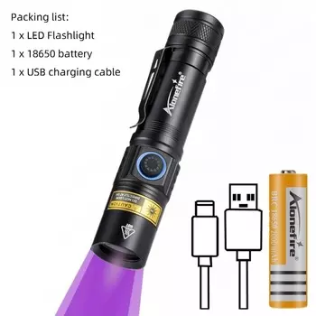 Alonefire SV38 ультрафиолетовый фонарь для обнаружения мочи