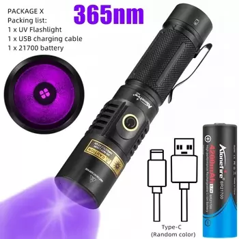 Alonefire SV67 УФ-фонарик 365 нм