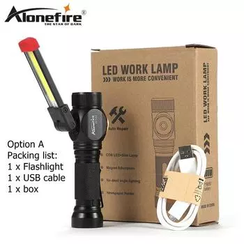 AloneFire W102 COB рабочая лампа