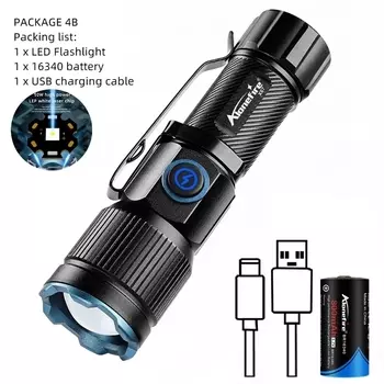 AloneFire X67 портативный фонарик белый