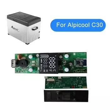 Alpicool Автомобильный холодильник Монтажная плата Аксессуары для морозильной камеры Кулер Панель управления морозильной камерой Печатная плата Панель управления морозильной камерой автомобиля