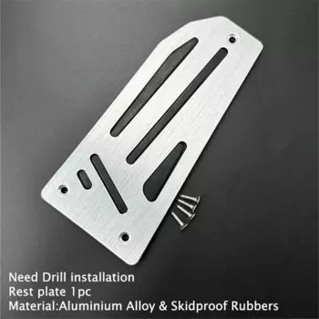 Алюминиевая автомобильная подставка для топливного газа, педаль тормоза для Mitsubishi Outlander EX ASX PAJERO LANCER Evolution Grandis L200 Mirage ECLIPSE