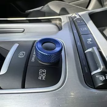 Алюминиевая модель центрального привода, ручка переключателя, кольцевая накладка для Kia Stinger 2019-2024, аксессуары для интерьера