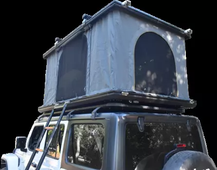 Алюминиевая палатка на крышу для кемпинга Hardshell, складная палатка на крышу автомобиля