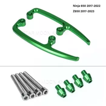 Алюминиевая ручка для пассажира Ninja 650 для Kawasaki Z650 Z 650 Ninja650 2017-2022, аксессуары для поручней заднего сиденья мотоцикла