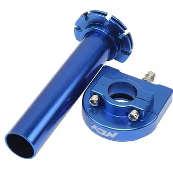 Алюминиевая ручка дроссельной заслонки для мотоцикла, 22 мм, 7/8 дюйма, ручка дроссельной заслонки, газовая ручка с кабелем для мотоцикла, пит-байк