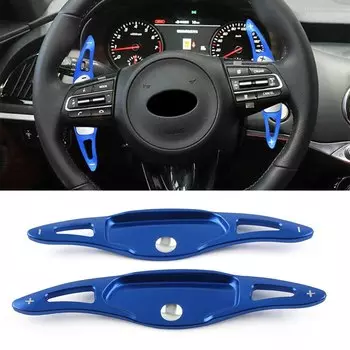 Алюминиевые автомобильные аксессуары, рычаг переключения передач на руль для Kia Stinger CK K8 2018 2019 2020-up 1 пара