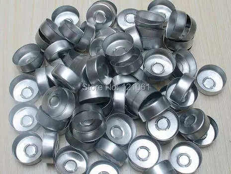 Алюминиевые крышки 20 мм, 300 шт., SUNNYPK