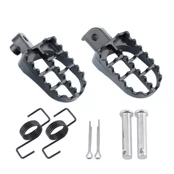 Алюминиевые подножки, педали для мотоцикла PW50 PW80 TW200 XR50R CRF50 CRF70 CRF80 CRF100F, подножки для мотоцикла, грязевой мотор, велосипед