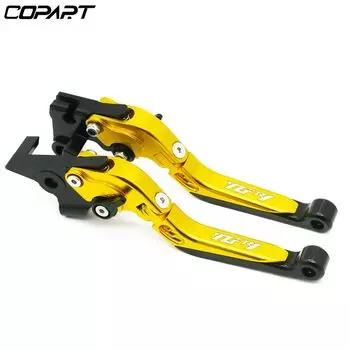 Алюминиевые регулируемые складные рычаги тормозной муфты CNC 25 цветов для Yamaha YZF R1 YZFR1 YZF-R1 2004 2005 2006 2007 2008