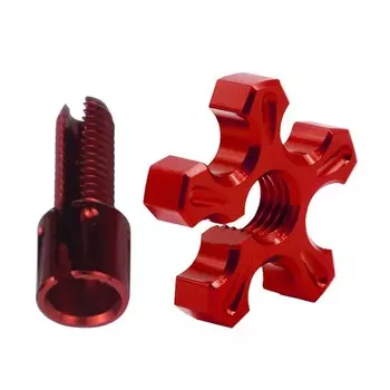 Алюминиевые шлицевые винты для мотоциклов с ЧПУ M8 x 1,25, регулятор кабеля сцепления для AR125LC EN500 ER6-F GPX250 GPX600