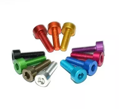 Алюминиевые винты Xyfster DIN912 M3 M4 M5 M6 * 6/8/10/12/16/20/25