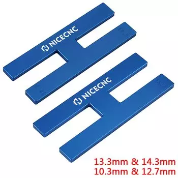 Алюминиевый демпфер вилки картриджа мотоцикла, держатель стержня для картриджей 10,3 мм/12,7 мм 13,3 мм/14,3 мм, демпфер вилки