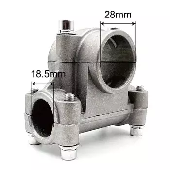 Алюминиевый держатель ручки 26/28 мм BESHONE GARDEN