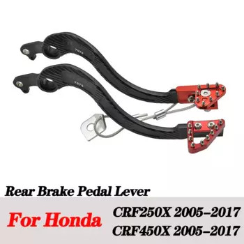 Алюминиевый кованый Задний рычаг тормозной педали для мотоцикла Honda CRF 250X 450X 250 450 X CRF250X CRF450X 2005-2017 MX