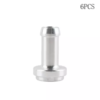 Алюминиевый ниппель для гоночного автомобиля 3/8 дюйма, алюминиевый приварной фитинг, заглушка 3/8 дюйма, 0,375