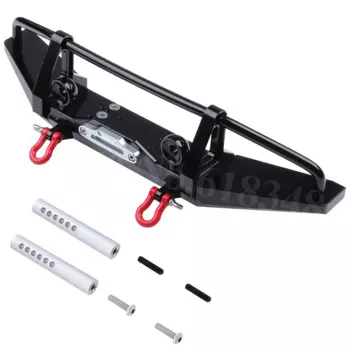 Алюминиевый передний бампер для 1/10 RC Crawler Truck Traxxas TRX-4 TRX4 SCX10 II 90046 90047
