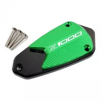 Алюминиевый передний тормозной бак с ЧПУ для мотоцикла, резервуар для масляной чашки, крышка для Kawasaki Z1000 Z 1000 2010-2016 2017 2018