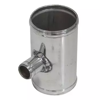 Переходник для выдувного клапана 2,75 дюйма 70 мм, алюминиевая Т-образная трубка для 25 мм ID BOV