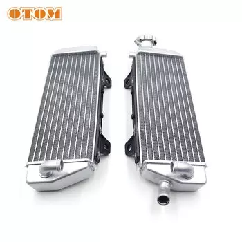 Алюминиевый гоночный радиатор для мотоцикла, бак для воды, охладитель для KTM HUSQVARNA SX125 SXF250 XC250 SX250 FC250 FX350 TC250 TE150 2016-18