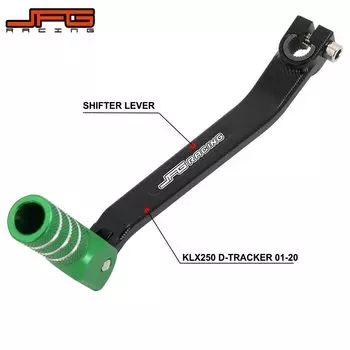 Алюминиевый рычаг переключения передач с ЧПУ для мотоцикла KAWASAKI KLX250 KLX 250 2001-2018 2019 2020 внедорожный велосипед