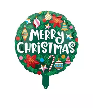 Алюминиевый шар Санта Клаус FEMAILY