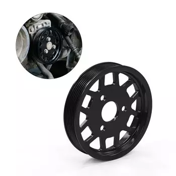 Алюминиевый шкив гидроусилителя руля BEVINSEE для BMW E46 E36 E39 E38 X5 E53 Z3, для двигателя BMW M52TU M54