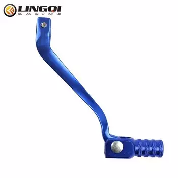 Алюминиевый складной рычаг переключения передач LESQUE 6 цветов для мотоцикла с ЧПУ, универсальный рычаг переключения передач для квадроцикла, внедорожного велосипеда, аксессуары для мотокросса
