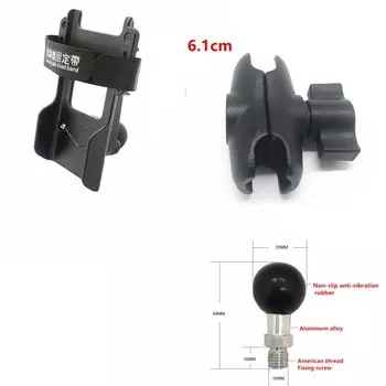 Алюминиевый сплав основание нейлон рация крепление мотоцикл скутер