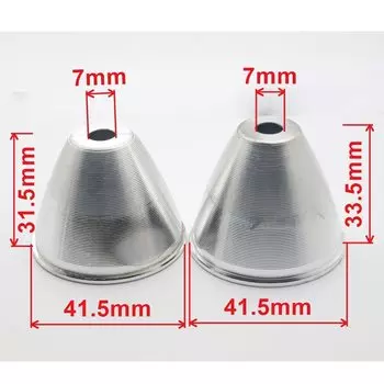 Алюминиевый светодиодный отражатель JLLSMCMGGX 41.5 мм