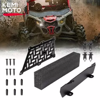 Алюминиевый воздухозаборник KEMIMOTO UTV, комплект шумоподавления для Can Am Maverick X3 Max Turbo R RR XRC XRS 2017-2023, 2/4 сидений