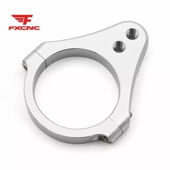 Алюминиевый зажим для руля, крепление на раму вилки, мотоцикла, 31- 54 мм