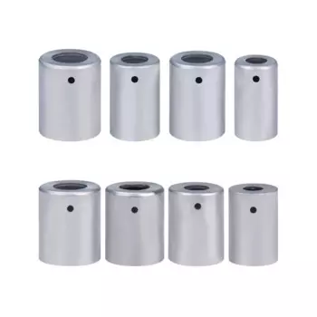 Алюминий Обжимной наконечник для Авто/C кондиционер Стандартный/снижение барьера хладагент шланг 3/8 ''1/2'' 5/8 ''3/4''