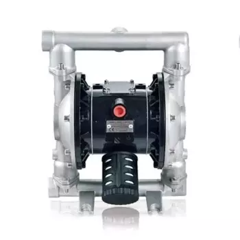 Алюминий/ПП/нержавеющая сталь/канальный железный пневматический мембранный насос для очистки воды