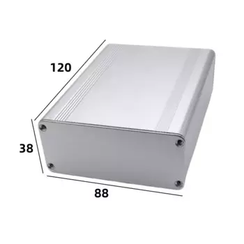 Корпус для распределительной коробки из алюминия 120x88x38 мм