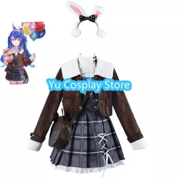 Amamiya Kokoro Косплей Костюм Vtuber косплей костюм милая Лолита платье с сумкой Хэллоуин наряды аниме одежда на заказ