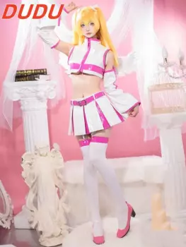 Amano Ririsa/Milliela Косплей Костюм Аниме 2,5 Jigen no Ririsa косплей Женский костюм Ririsa Milliela Косплей крылья