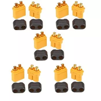 Amass XT30 XT30U XT60+ XT90 XT90H XT60H Разъёмы 10 шт