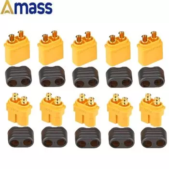 Amass XT60+ XT60H XT30U XT90H Разъемы 5 пар