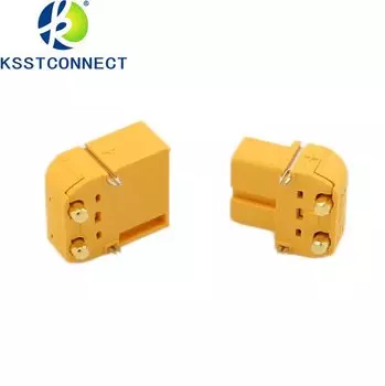 Amass XT60PW XT60-PW, латунная, золотая, мужская, женская, разъем, соединительные детали для аккумулятора RC Lipo